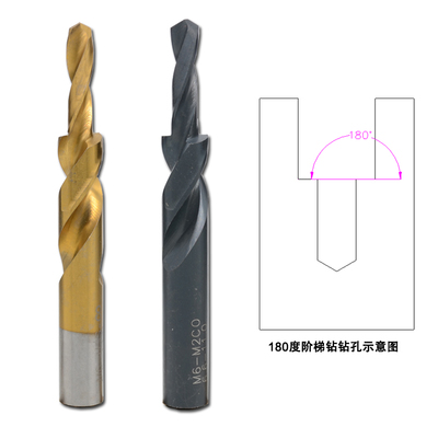 螺丝钻头选购指南 二级直柄阶梯钻在M3-M12规格的应用